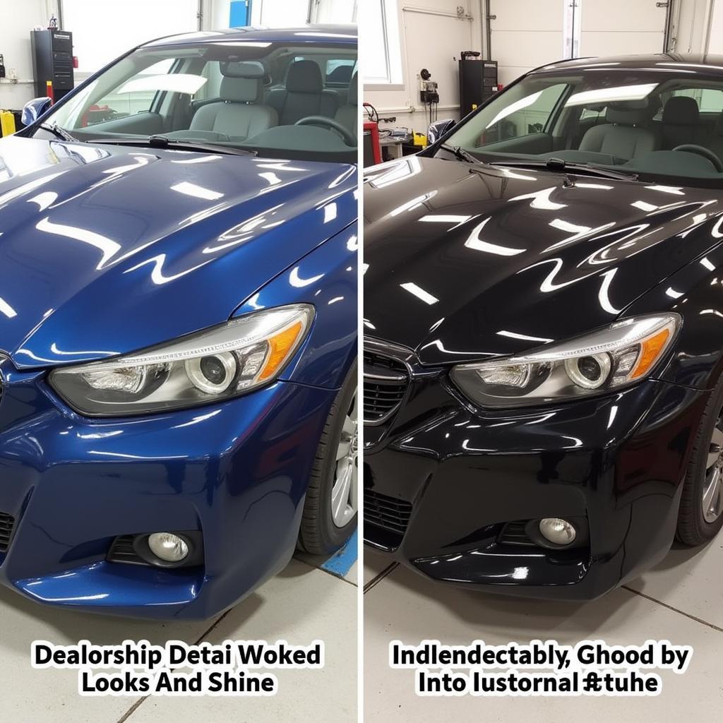 Comparing Detailing Results: Dealership vs. Independent