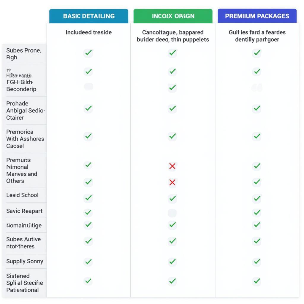 Comparing Interior Detailing Packages