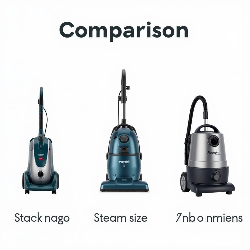 Comparing different steam vacuum models