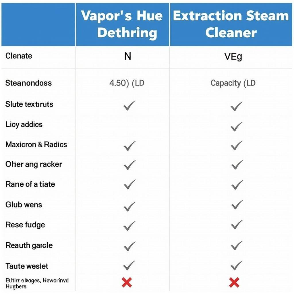 Comparison of Vapor and Extraction Steam Cleaners for Car Detailing