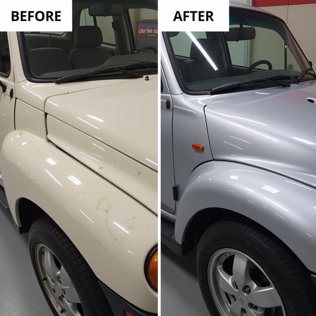 Compound Detail Car Before & After