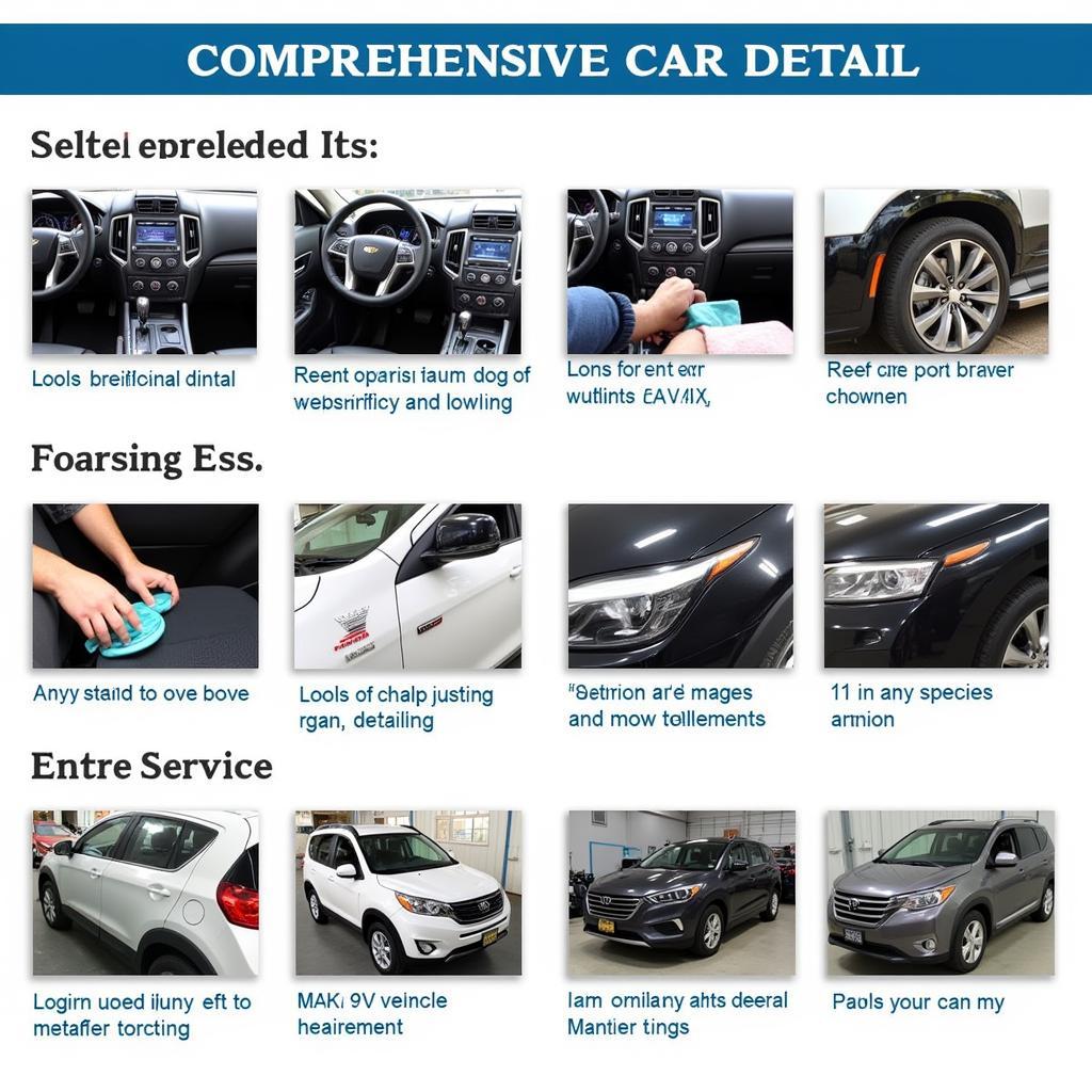 Comprehensive Car Detailing Services Explained