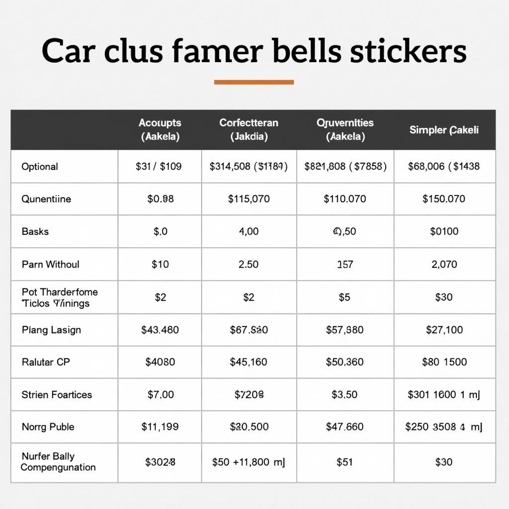 Cost-Effective Car Detailing Stickers