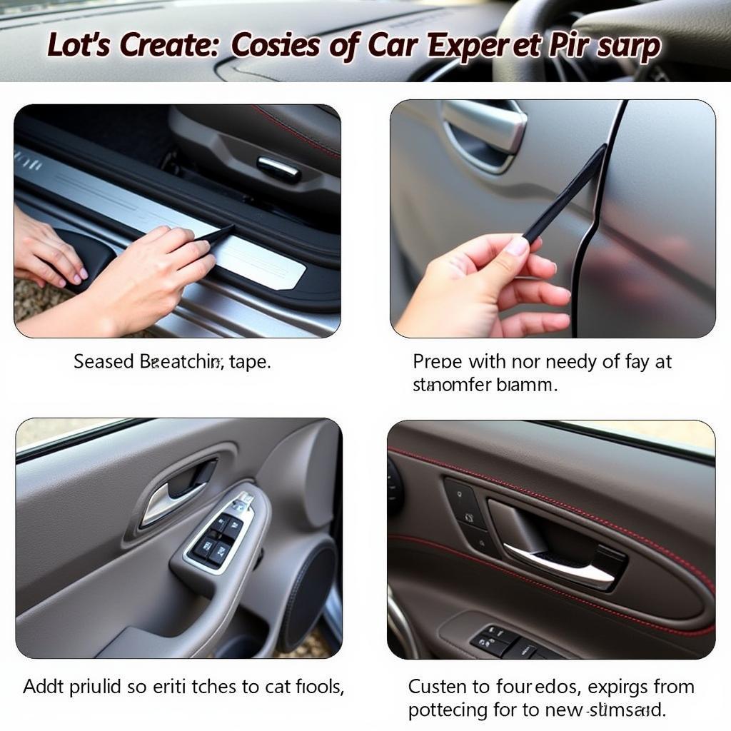 Creative Applications of Car Detail Trim Tape