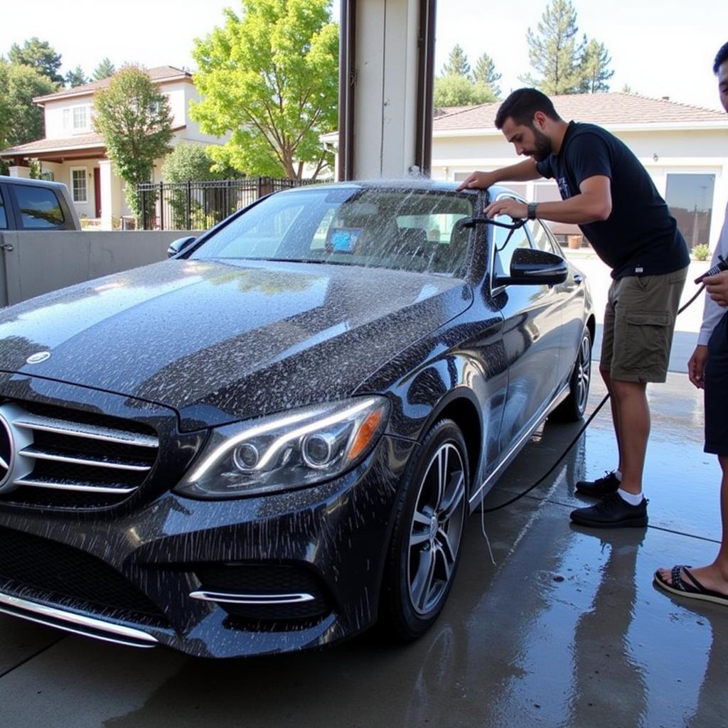 Culver City Car Detailing Exterior Wash