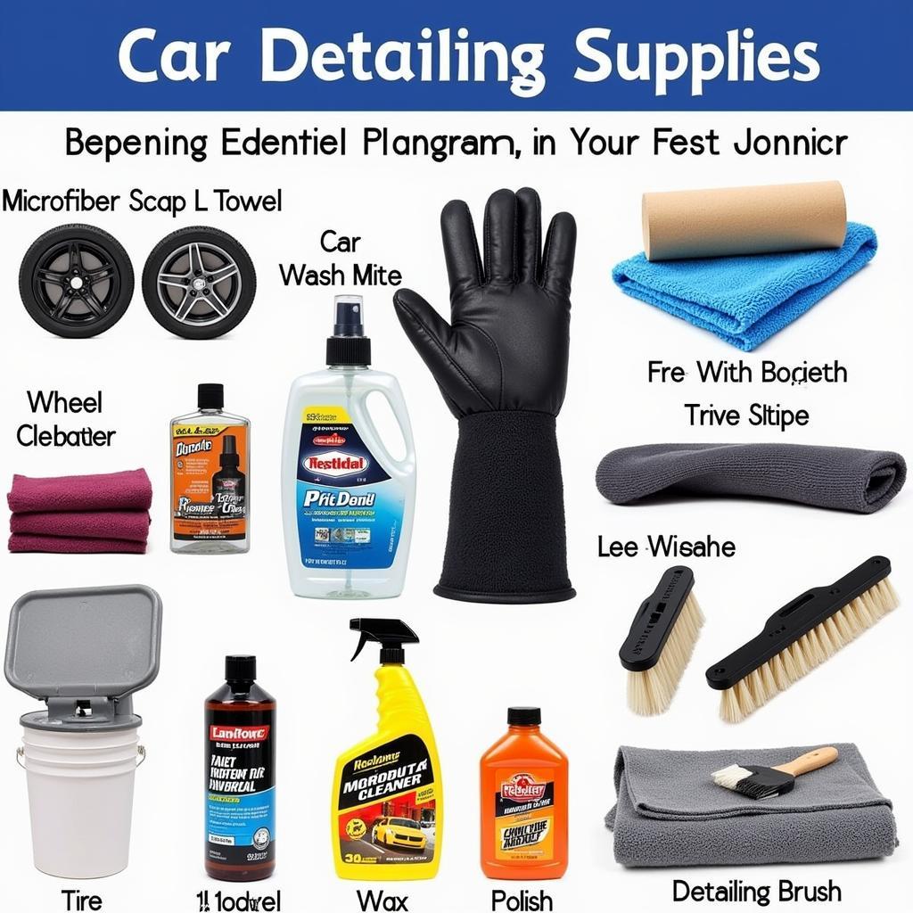 Essential Car Detailing Supplies for Dad