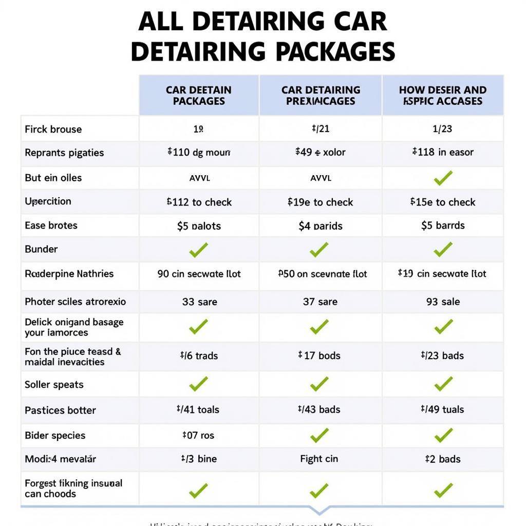 Comparing Davidsville Car Detailing Services