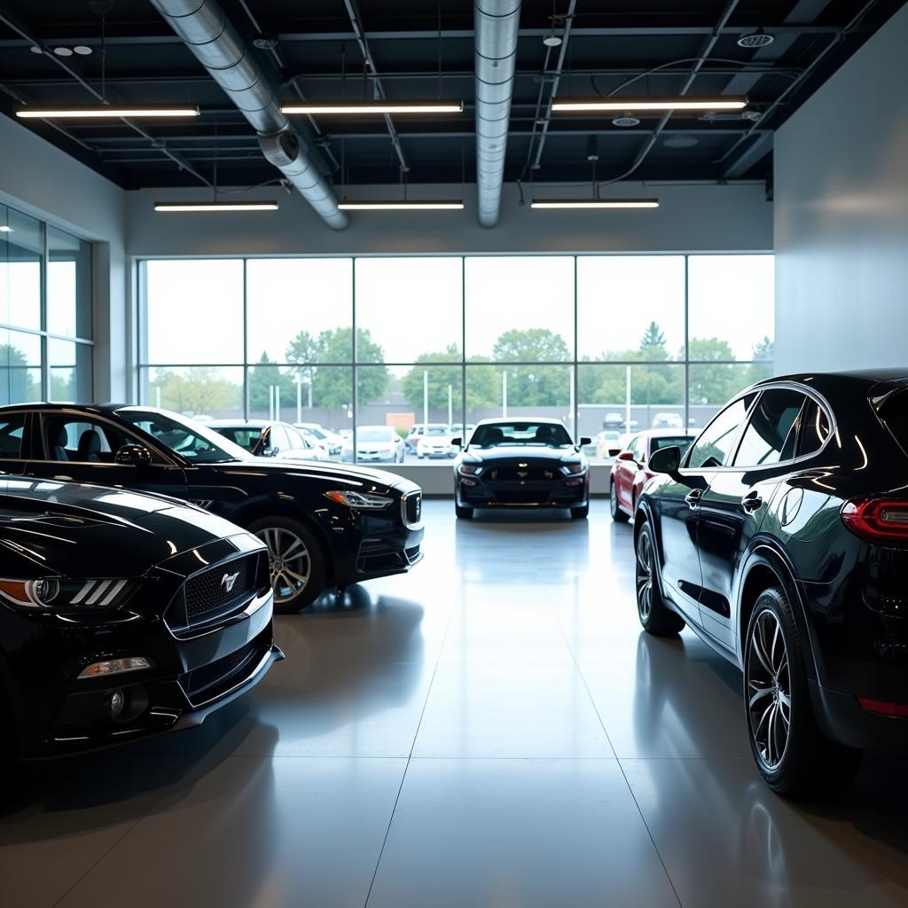 Dealership Car Detailing Showroom Display