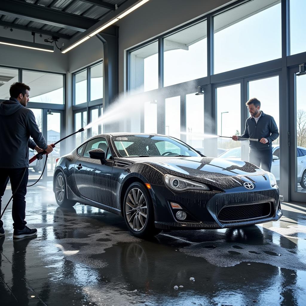 Dealership Car Wash Process