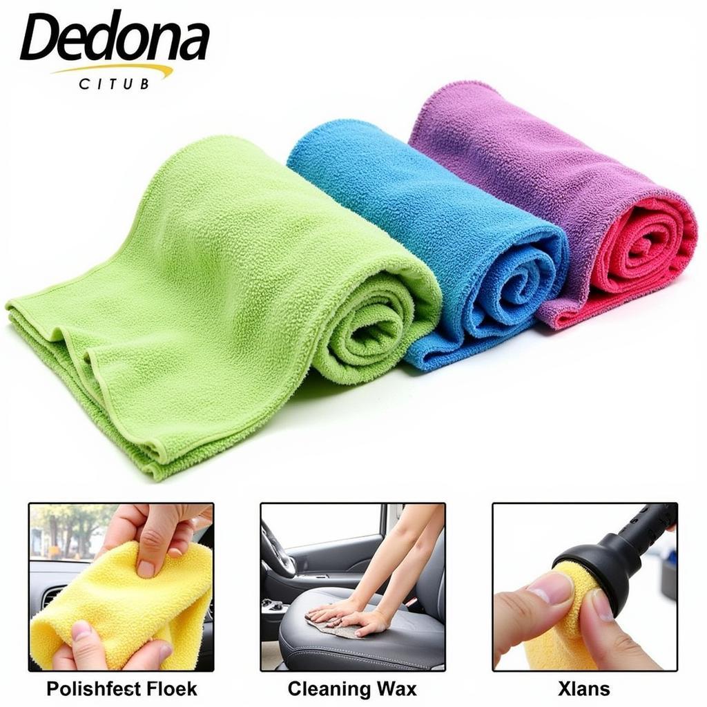 Dedona Microfiber Towels for Car Detailing