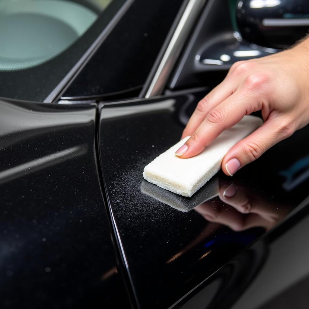 Deep Cleaning a Car's Exterior