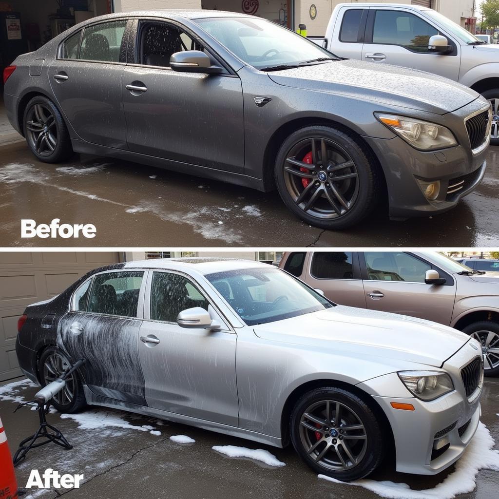 Denver Car Detailing Exterior Wash Process