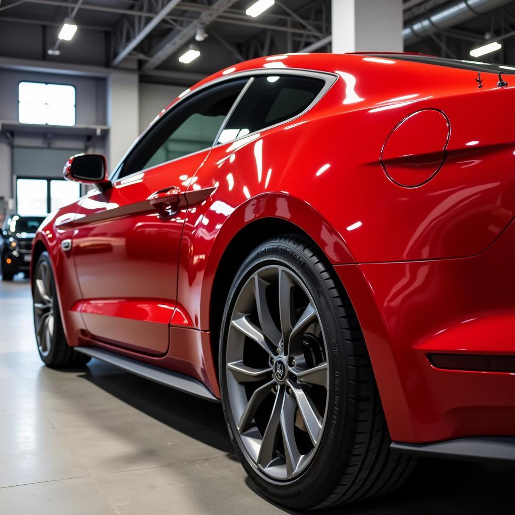 Detailed Car Exterior with Showroom Shine