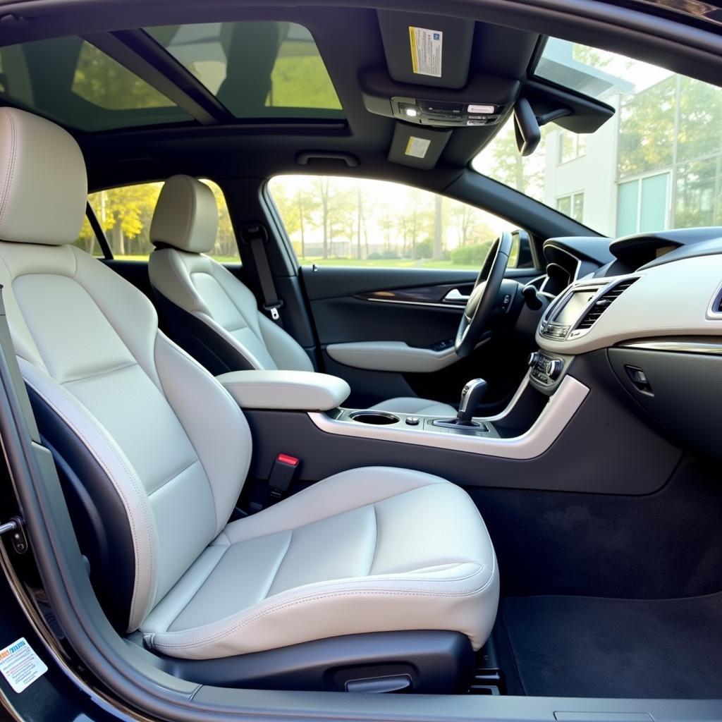 Clean and Detailed Car Interior