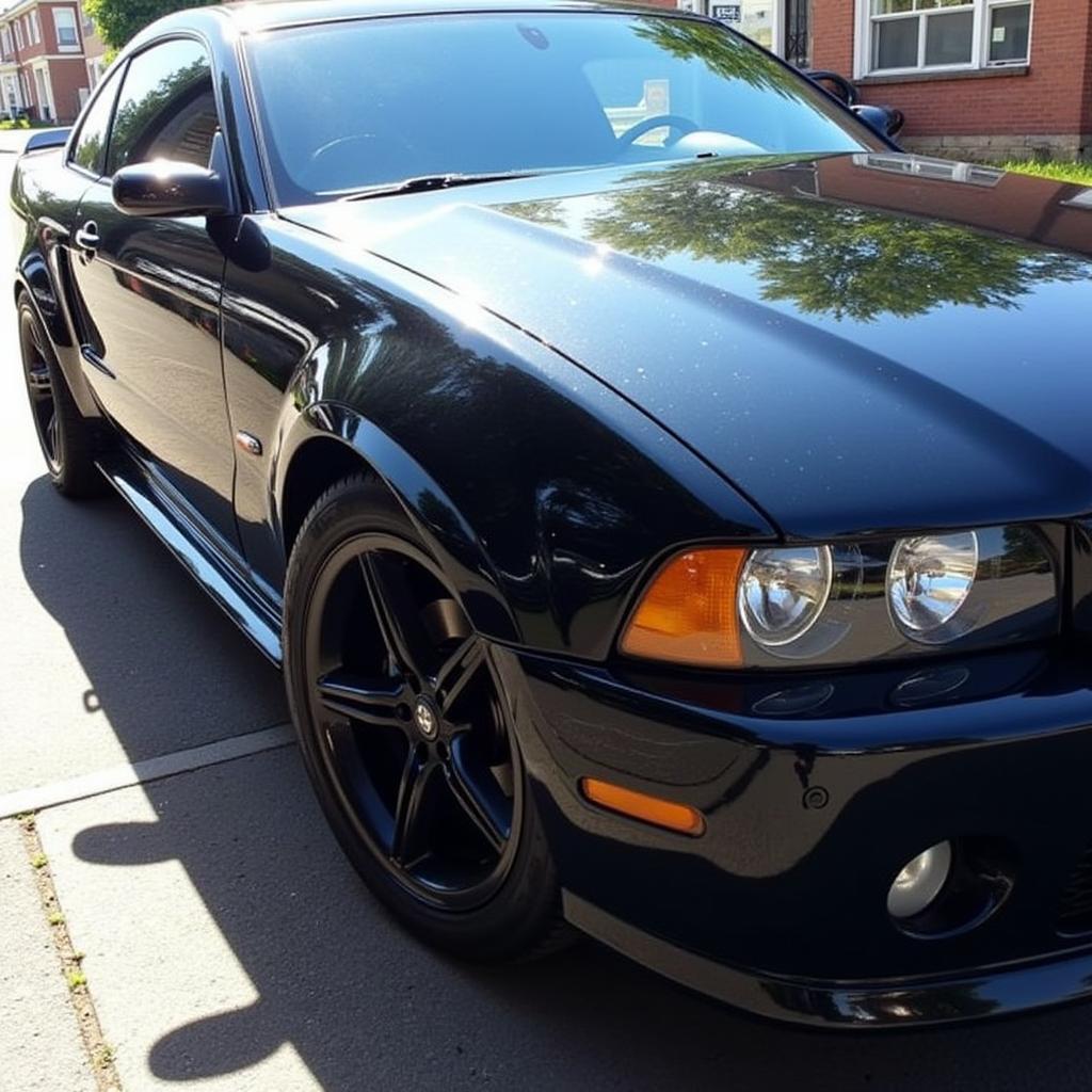 A Sparkling Clean Car After Mobile Detailing