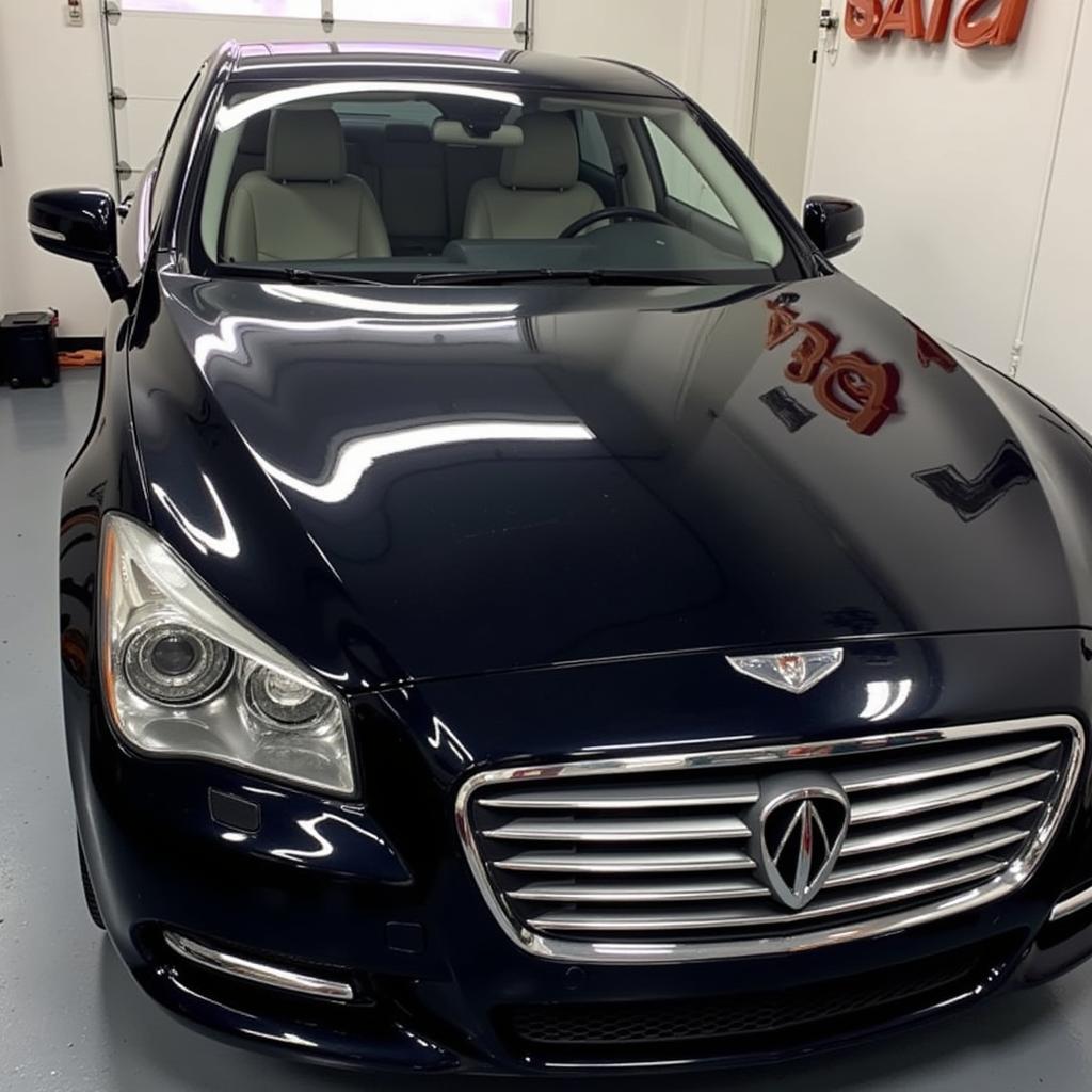 Car with Showroom Shine After Detailing