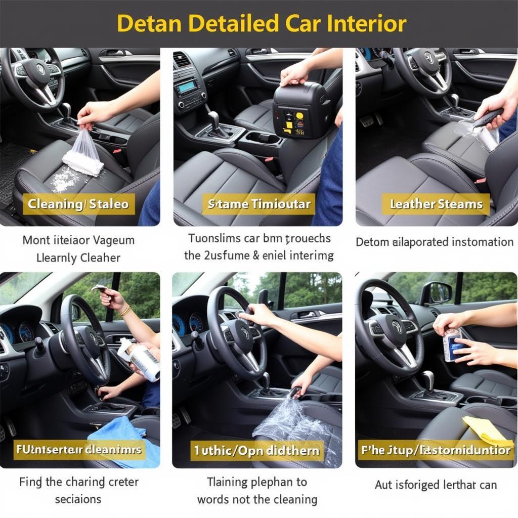 Detailed Interior Car Cleaning Process