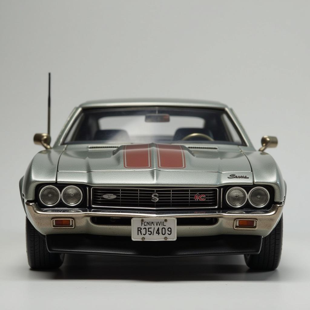 Detailed Model Car with Realistic Touches