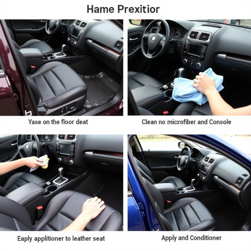 Step-by-Step Car Interior Detailing Process