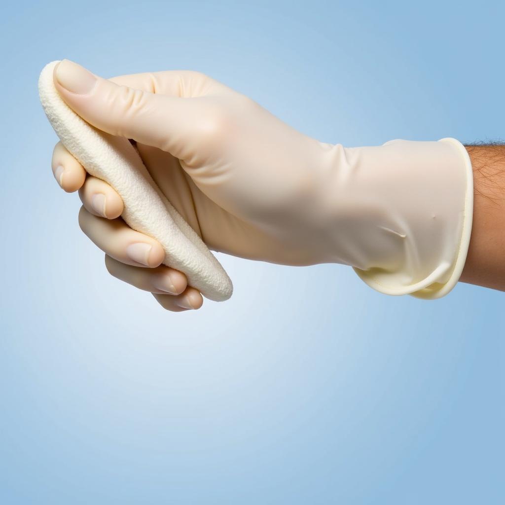 Close-up of Nitrile Gloves for Car Detailing