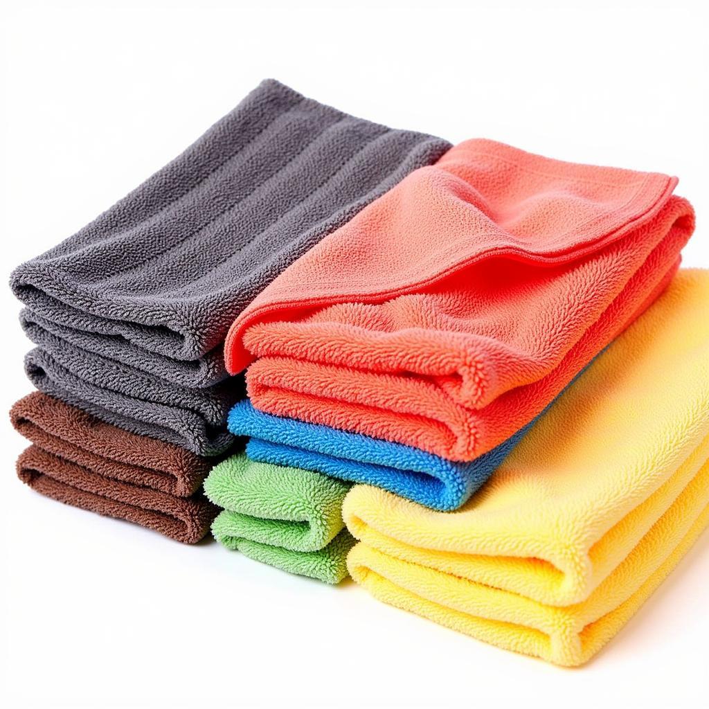 Microfiber Cloths for Car Detailing