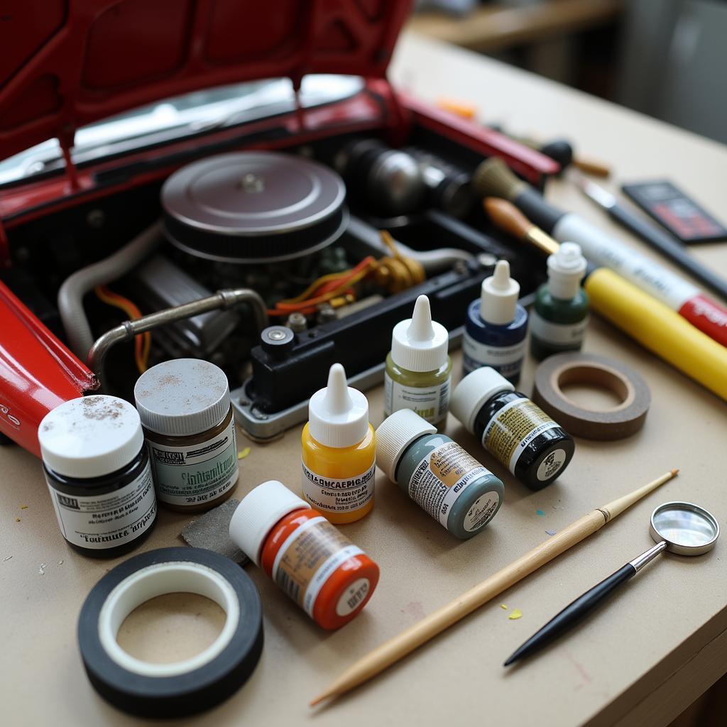 Essential Tools for Detailing Model Car Engines