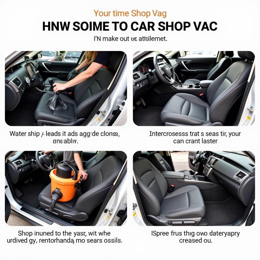 Car Detailing with a Shop Vac