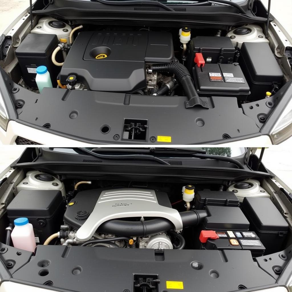 Didi Car Rental Engine Bay Cleaning