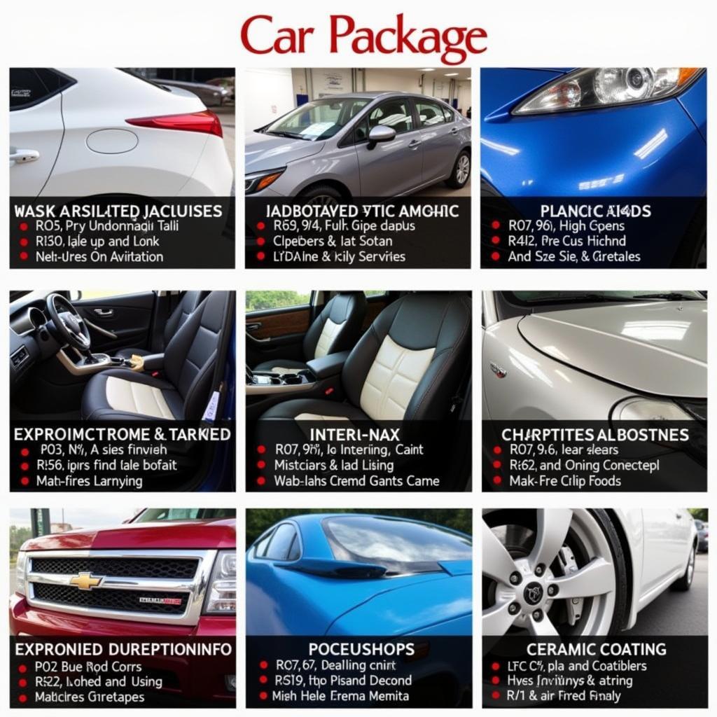 Different Car Detailing Packages in Newcastle