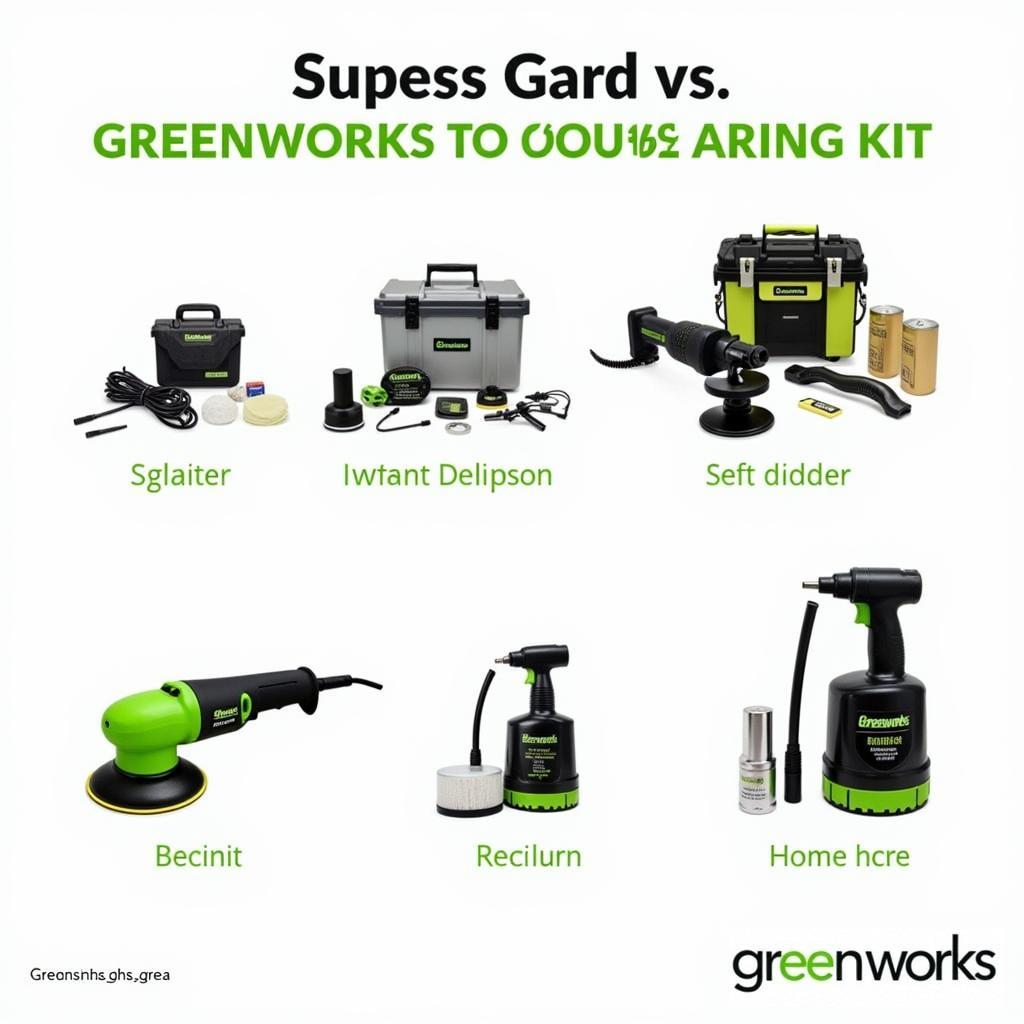 Unleash the Power of Greenworks Car Detailing Kits