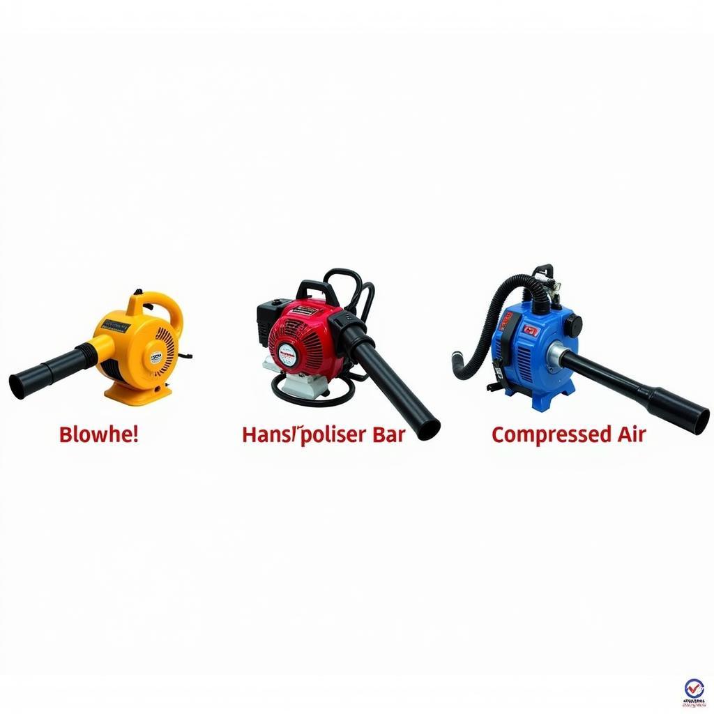 Various Air Blowers for Car Detailing