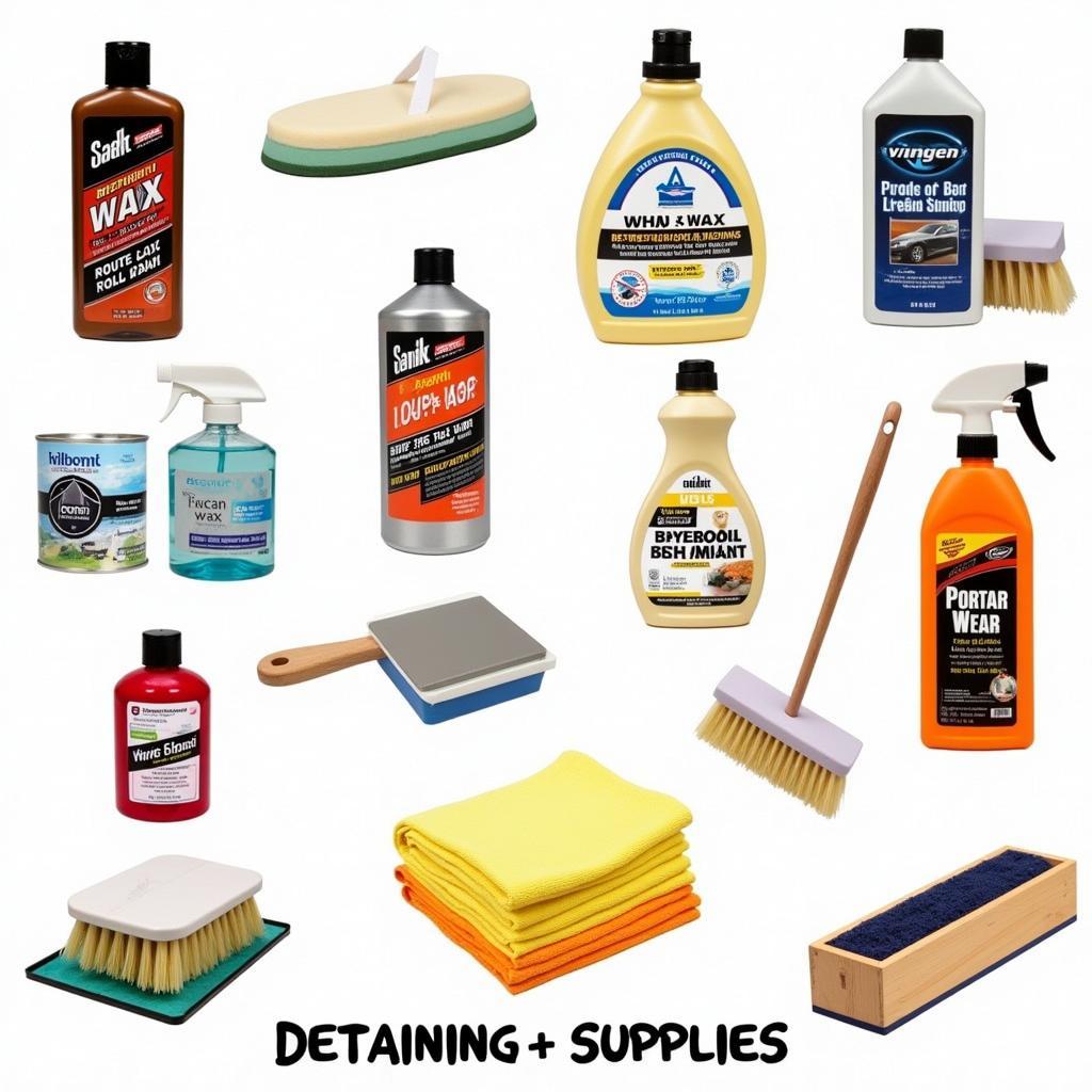 Different Types of Car and Boat Detailing Supplies