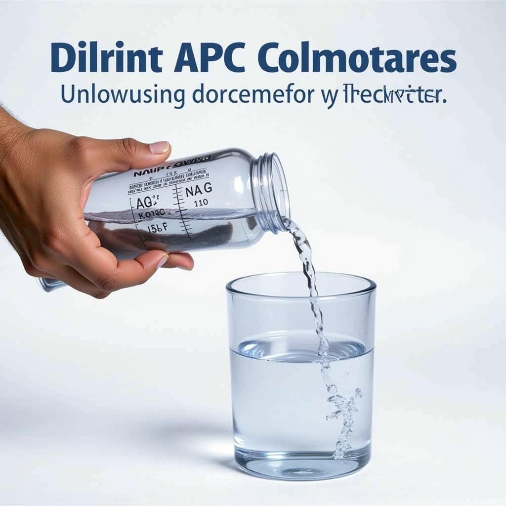 Properly Diluting APC