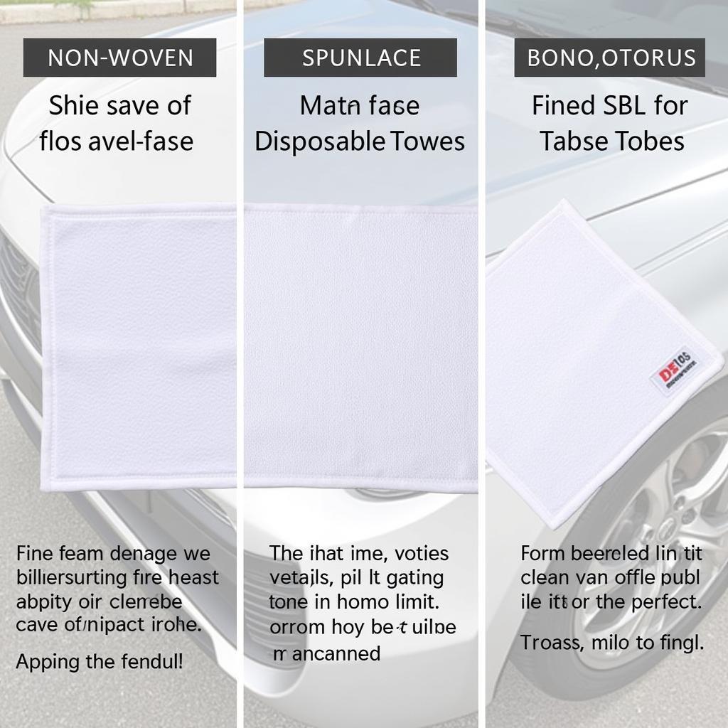 Different Types of Disposable Car Detailing Towels