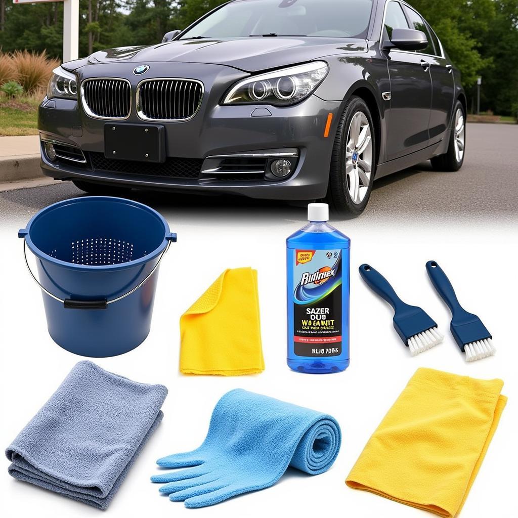 DIY Car Budget Detailing Supplies