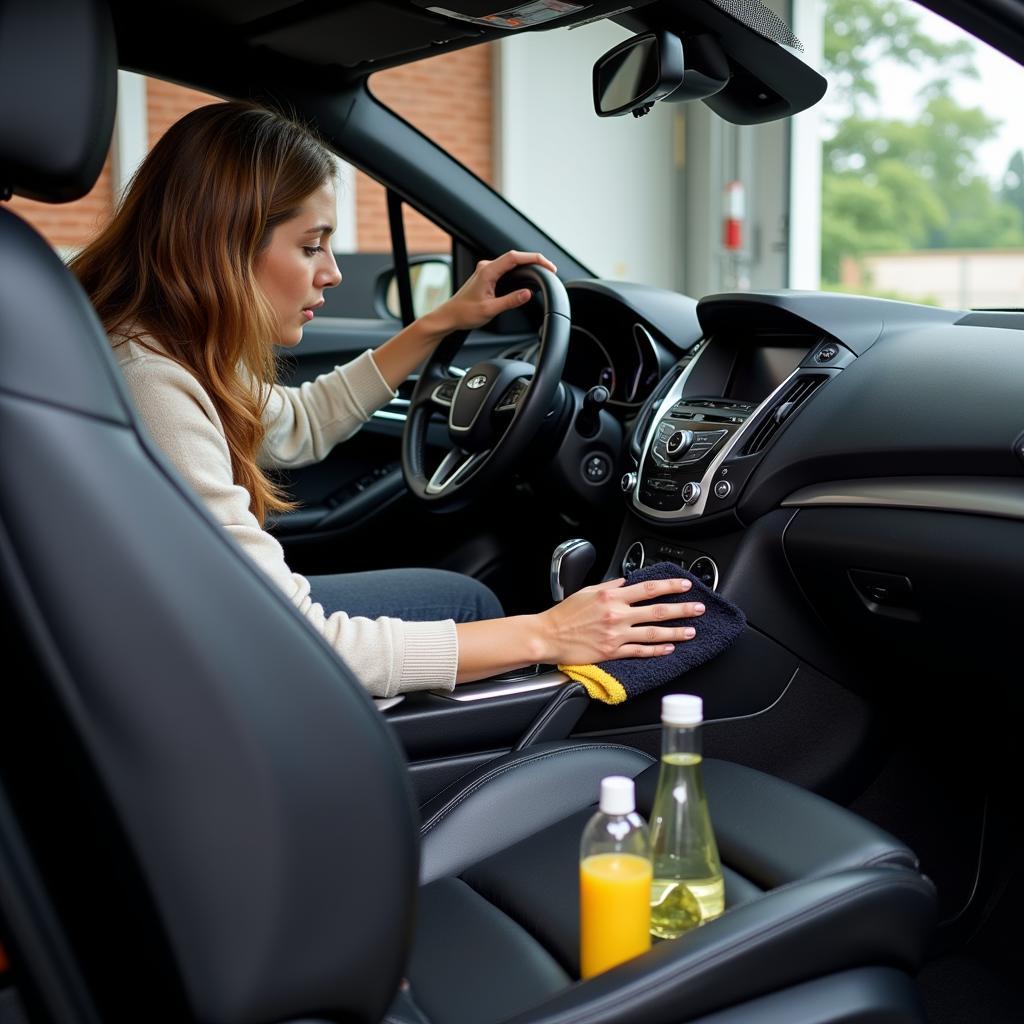 DIY Car Detailing at Home in Garage