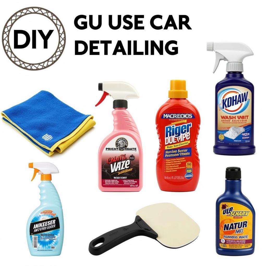 Essential Tools and Products for DIY Car Detailing