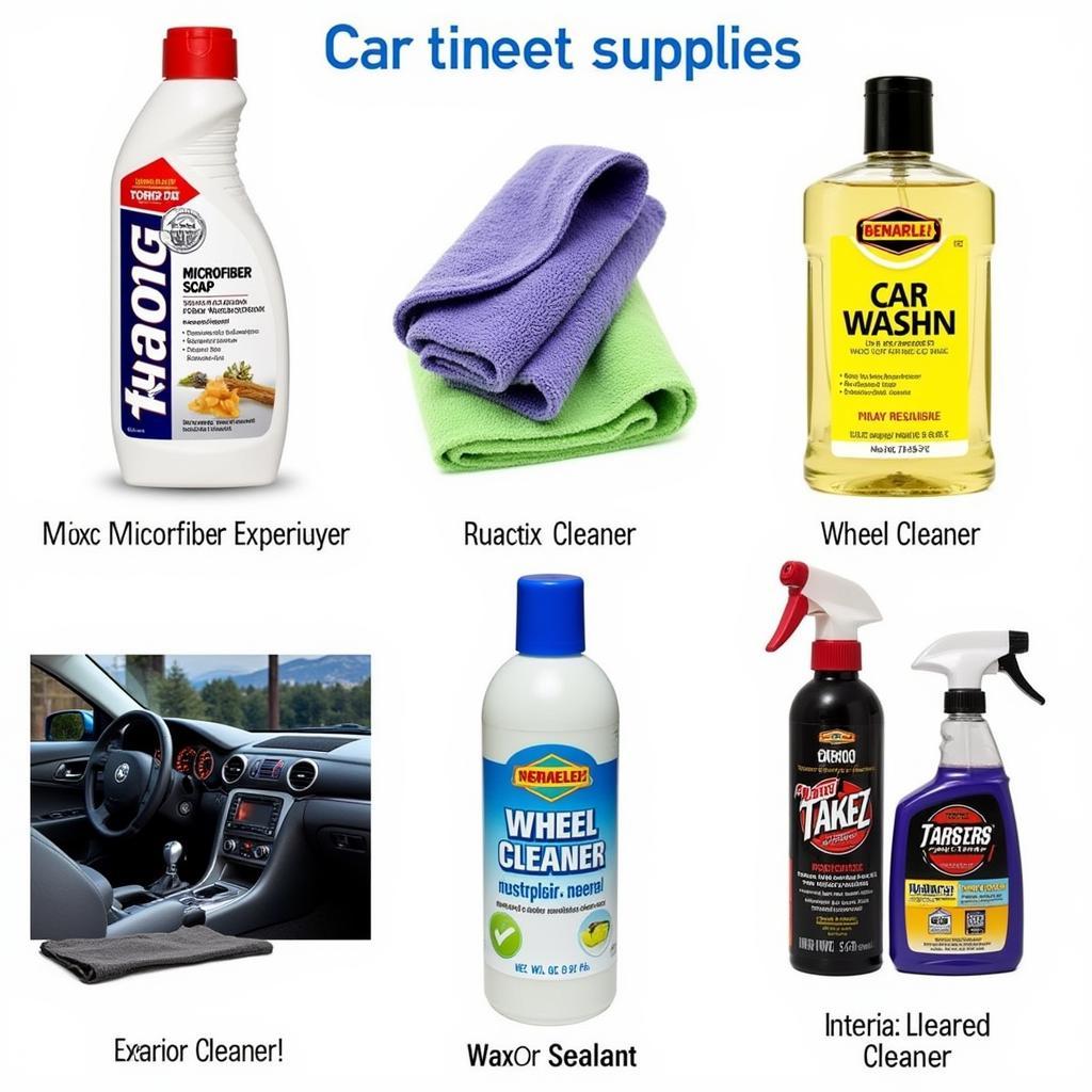 DIY Car Detailing Kit Essentials