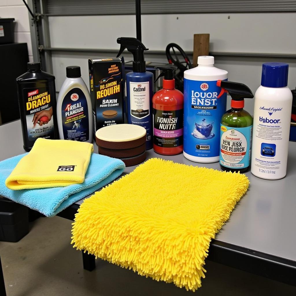 DIY Car Detailing Supplies and Tools