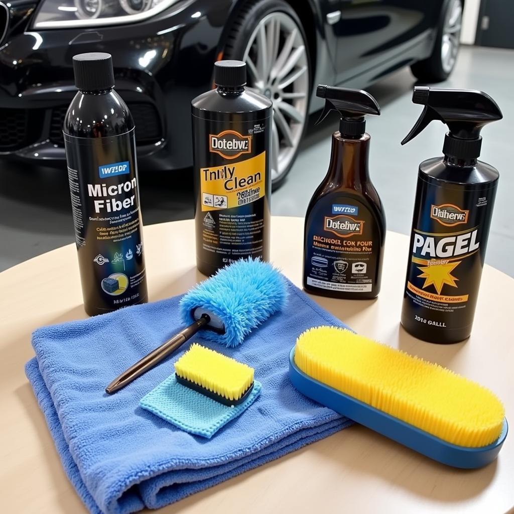 DIY Car Detailing Supplies