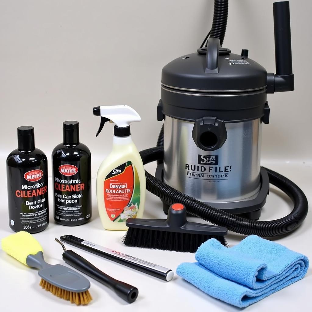 DIY Car Detailing Supplies