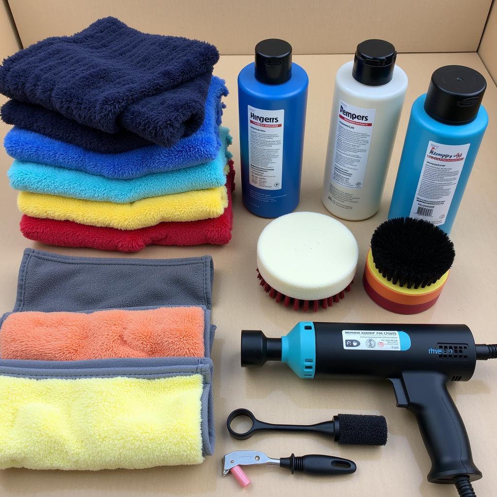 DIY Car Detailing Supplies