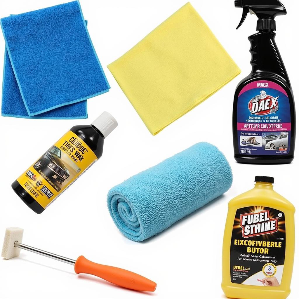 DIY Car Detailing Supplies