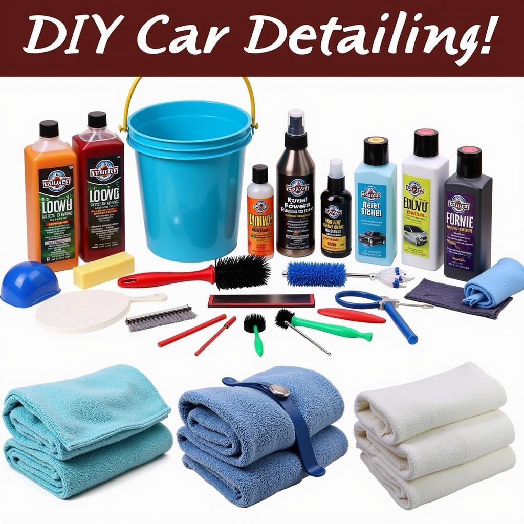 Essential DIY Car Detailing Supplies