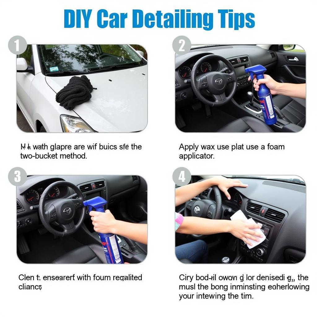 DIY Car Detailing Tips