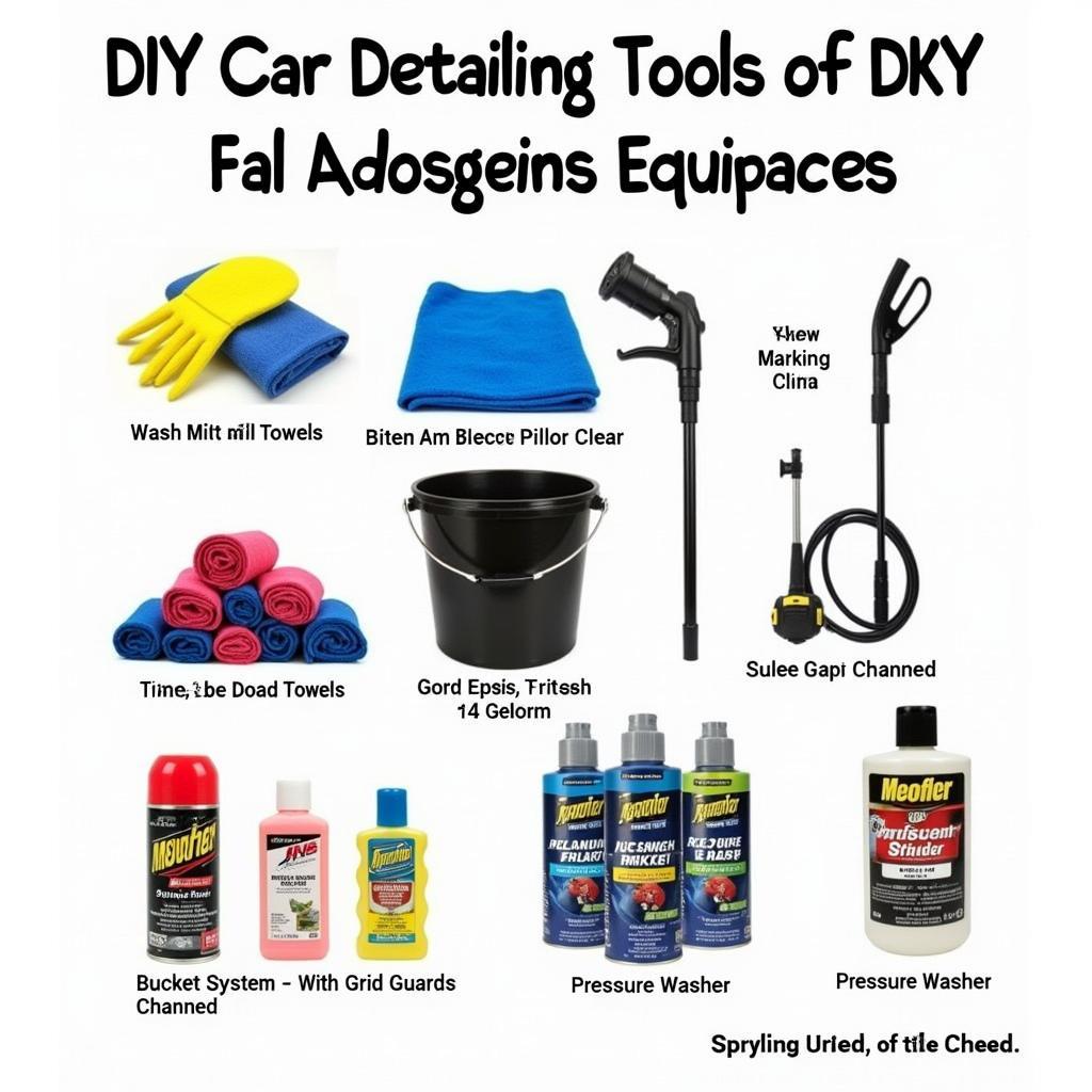 Essential DIY Car Detailing Tools in Malaysia