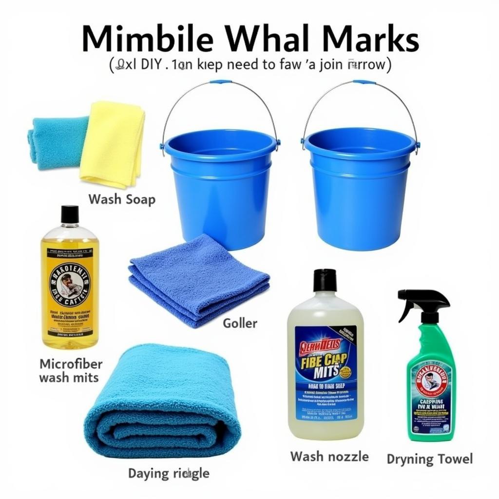 Essential DIY Car Wash Supplies