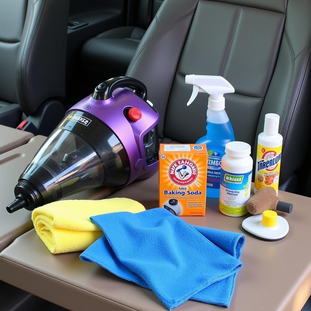 DIY Cheap Interior Car Detailing Supplies