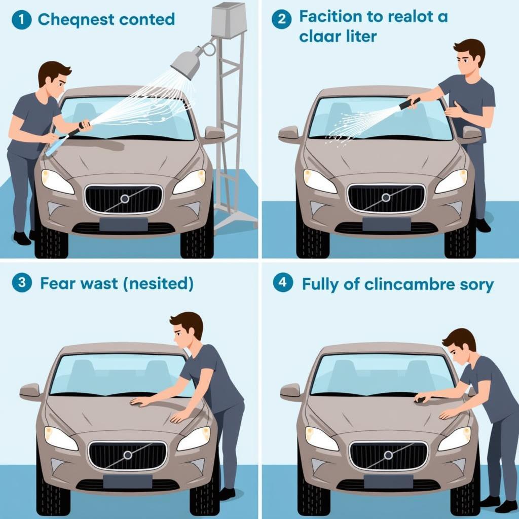 DMD Car Detailing Washing and Decontamination Process