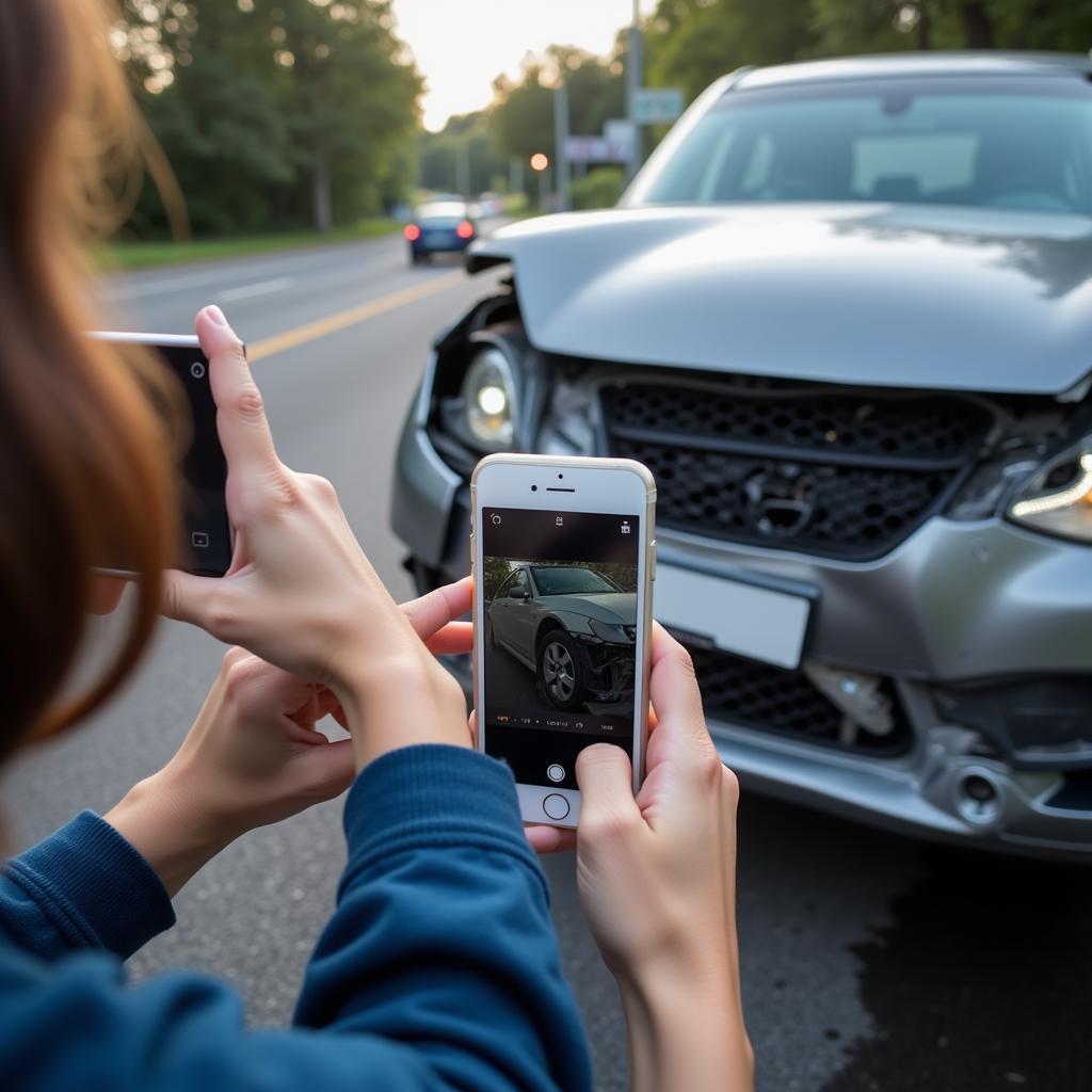 Documenting a Car Accident Scene